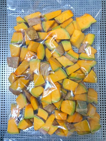 冷凍南瓜(帶皮)1kg 